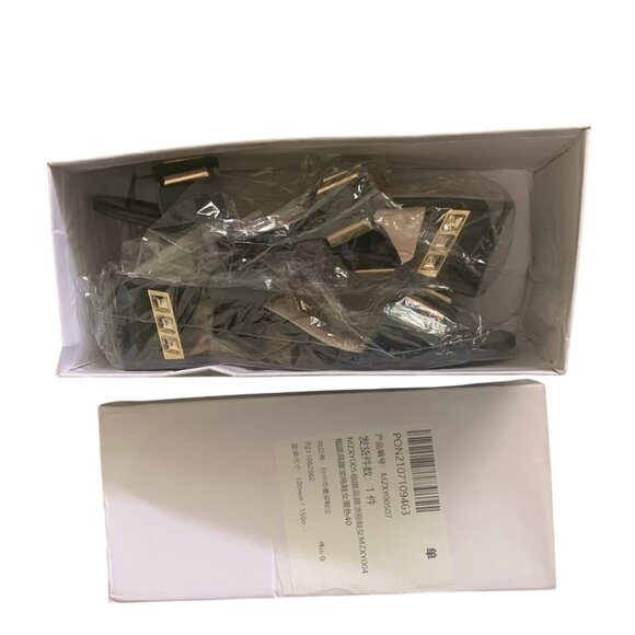 NWT FASHION SLIP ON BLOCK HEELS SANDALS EU40, US-7 - Picture 5 of 11